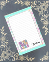 Personalized Oh For Peeps Sake Spring, Notepad Stationery