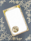 Personalized Lemonade Pitcher with Butterfly, Notepad Stationery