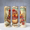 Chicken, Winter, Mug or Tumbler