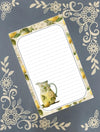 Personalized Lemonade Pitcher, Notepad Stationery