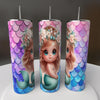 Mermaid, blonde hair, blue eyed, Mug or Tumbler
