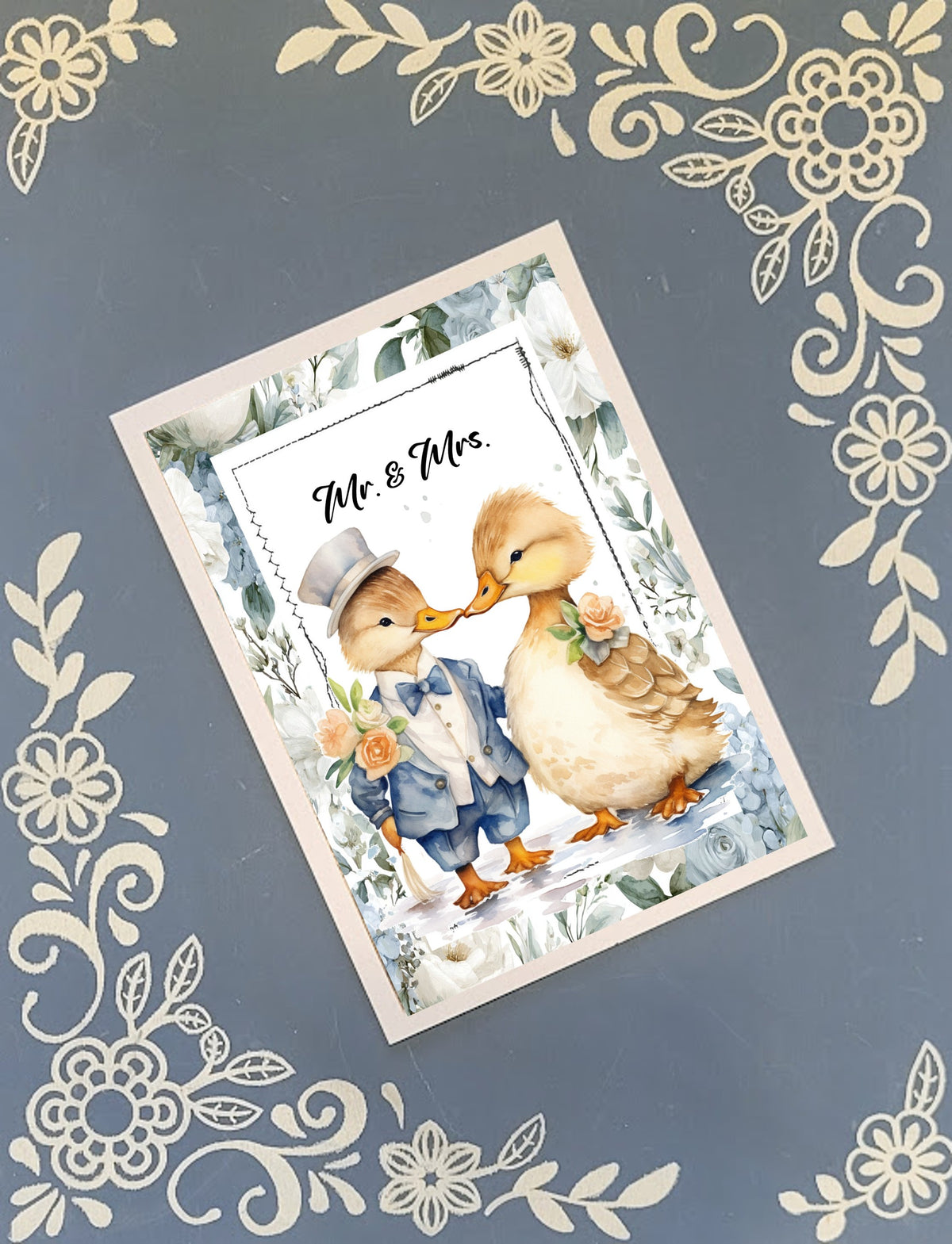 Wedding Animals 1 Personalizable, Greeting Card Bundle