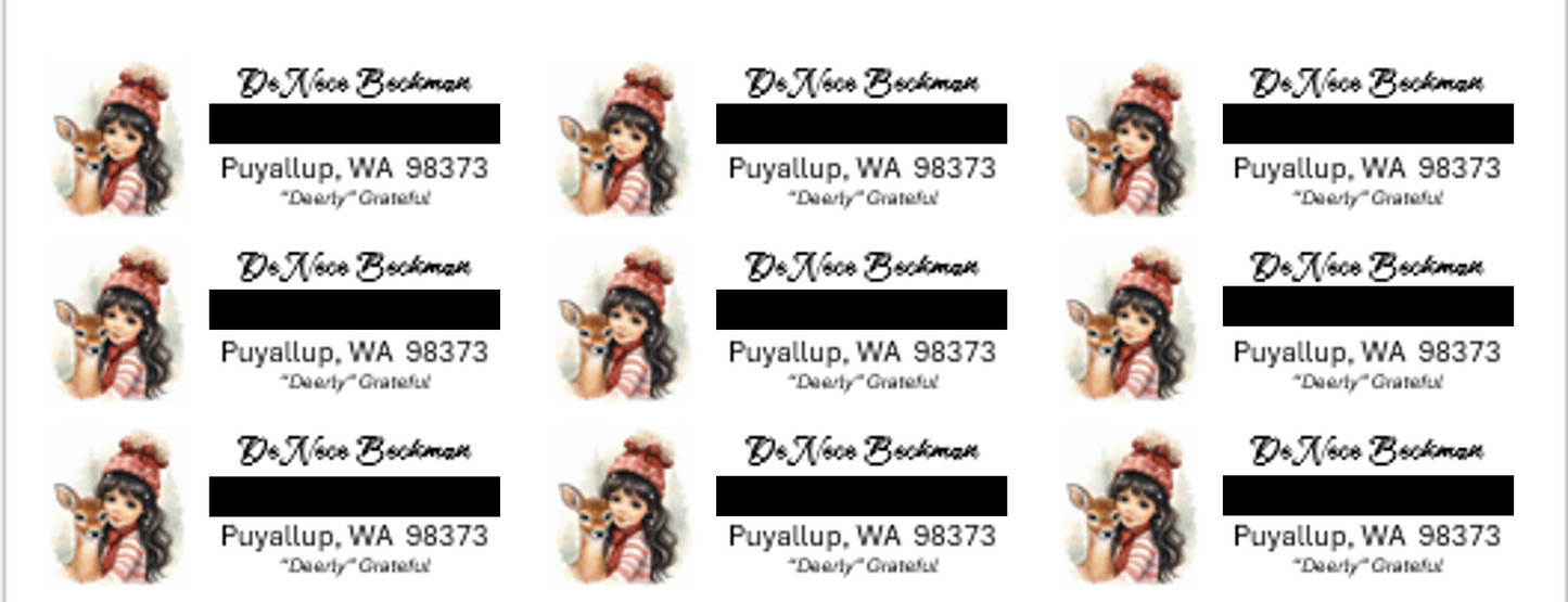 Custom Address Mailing Labels