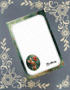 Personalized Valentine's, Some Bunny Loves You, Love, Notepad Stationery