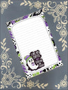 Personalized Ghost, Coffee with Scream & Sugar Notepad Stationery