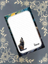 Personalized Wolf Notepad, Stationery, Howling