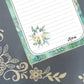 Personalized Cross, Religious, Notepad Stationery