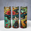 Cat, Black Cat with a Hat Mug or Tumbler
