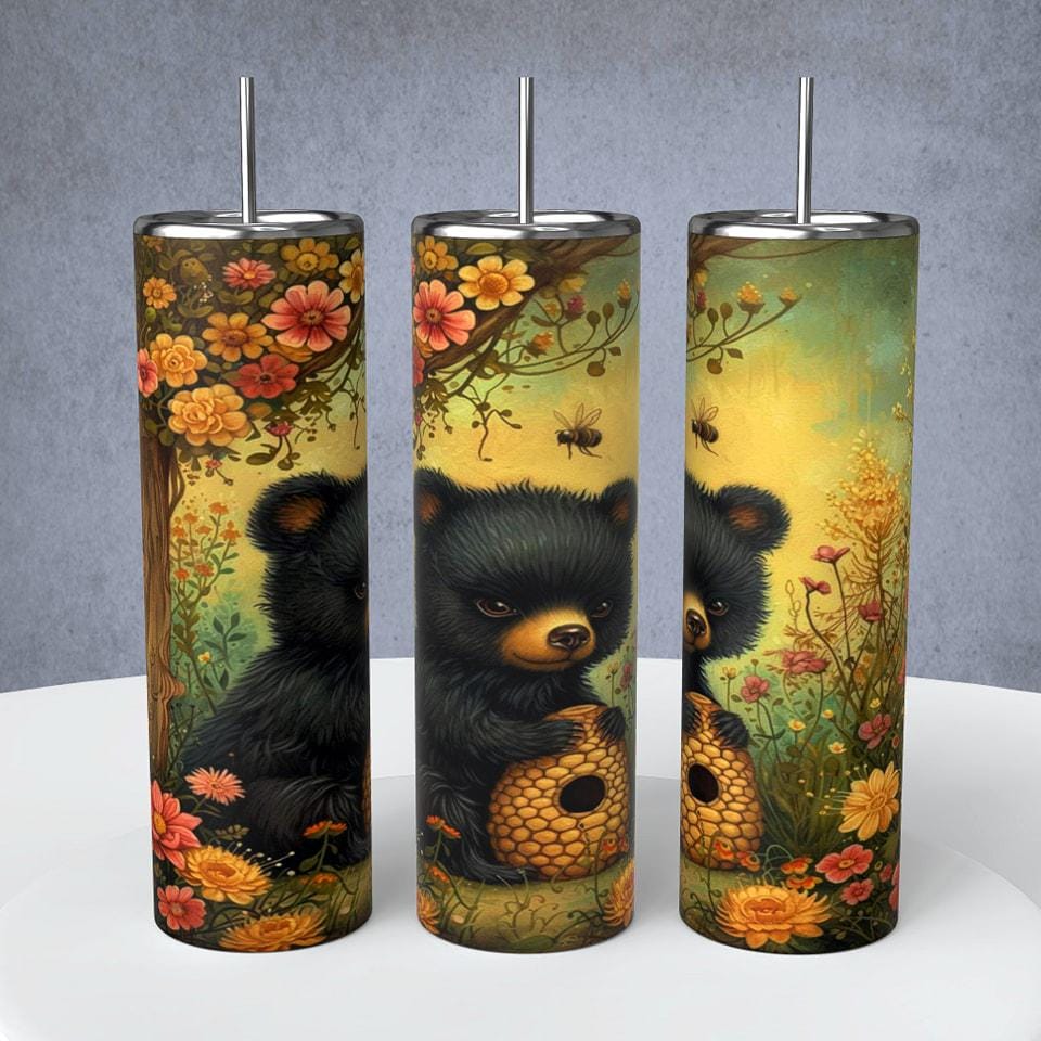 Bear, Baby Black Bear, Mug or Tumbler
