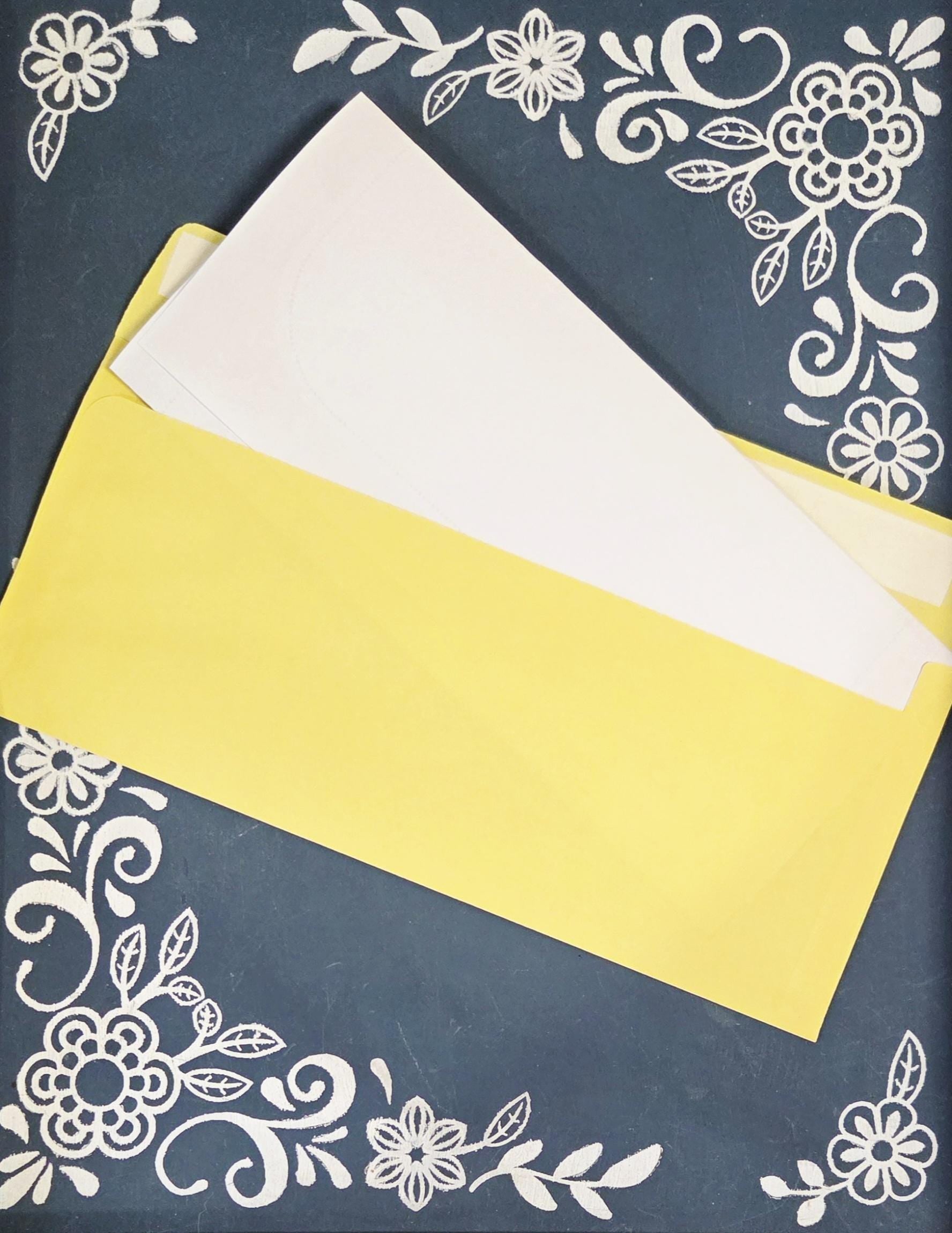 Personalized Bee & Sunflower Stationery Kit | Pen Pal Letter Set