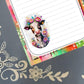 Personalized Colorful Cow Notepad Stationery