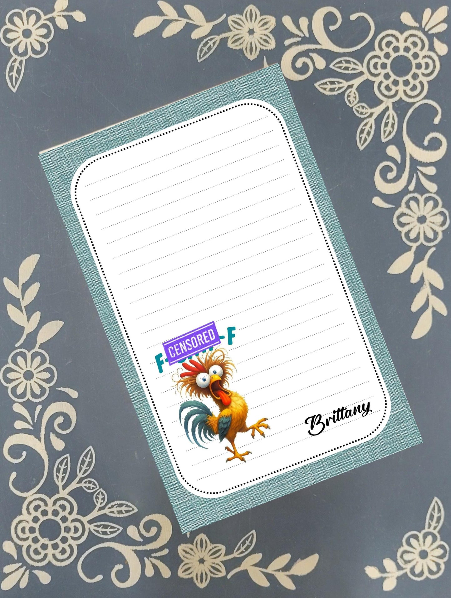 Chicken Notepad | Sarcastic "Foul Language" Stationery