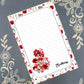 Personalized Love Tier Tray, Valentine's Notepad Stationery