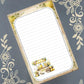 Personalized Lemonade Stand Cart, Notepad Stationery