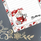 Personalized Love Me + You, Coffee or Tea, Valentine's Notepad Stationery