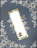 Otter with Lemonade, Magnet Notepad List pad
