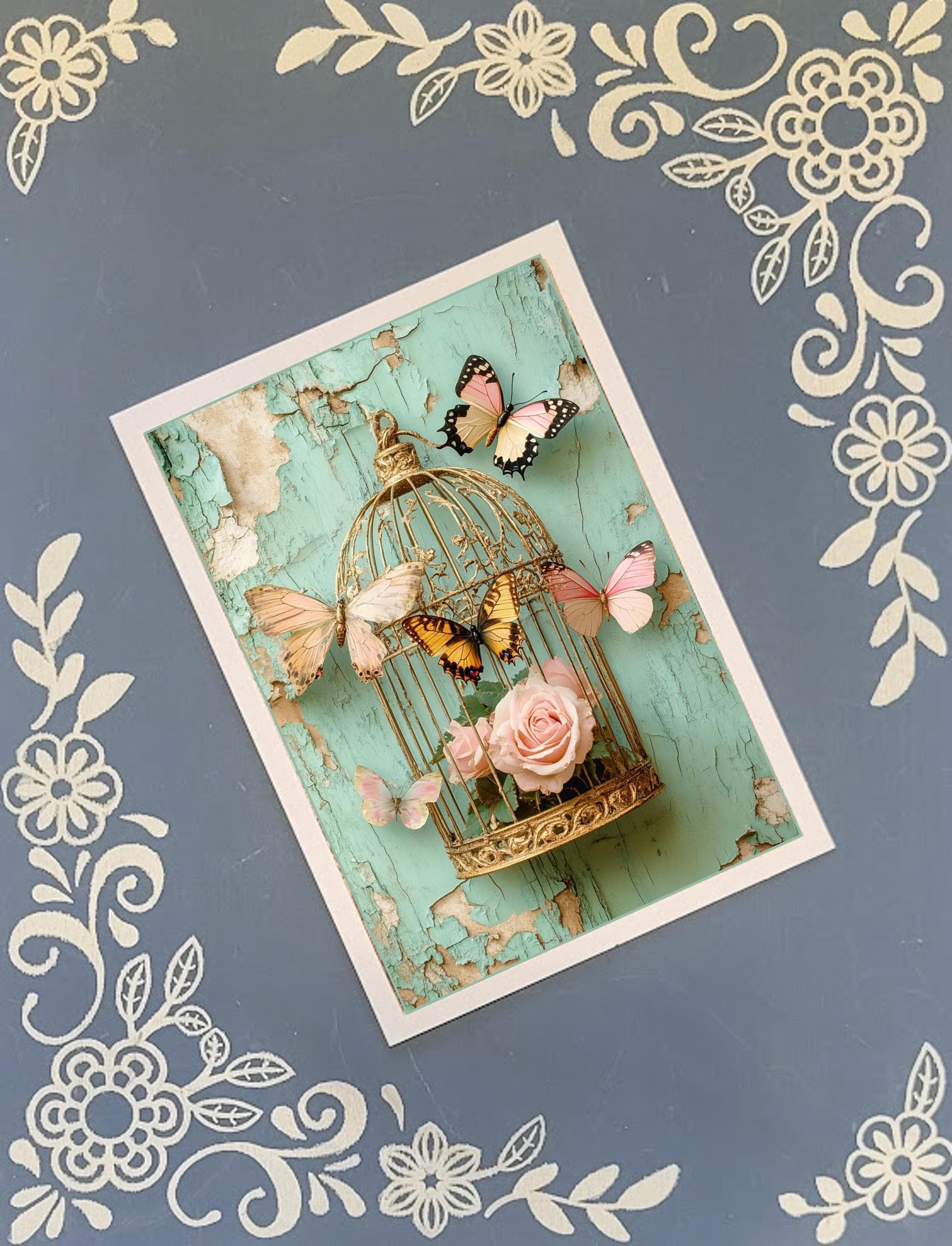 Butterfly, Greeting Card Bundle, 5x7 with Envelopes