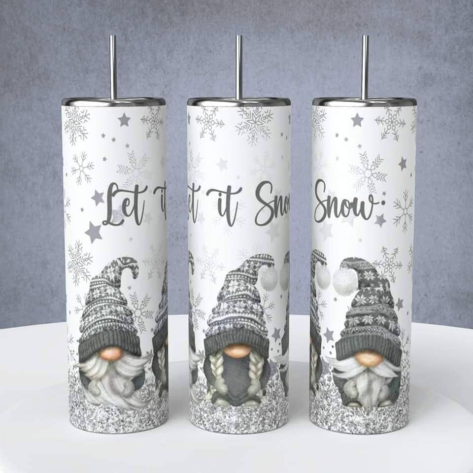 Gnomes, Let It Snow, Mug or Tumbler