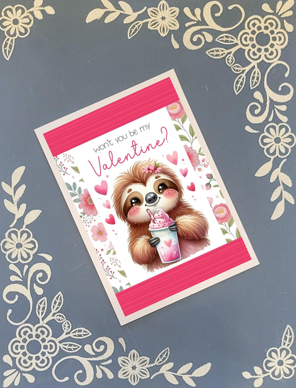 Valentine's Frame Greeting Card Bundle