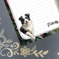 Personalized Dog, Border Collie, Notepad Stationery