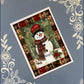 Christmas Snowman Greeting Card Bundle | 10 Pack with Envelopes