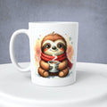 Christmas, Sloth 2, Mug or Tumbler