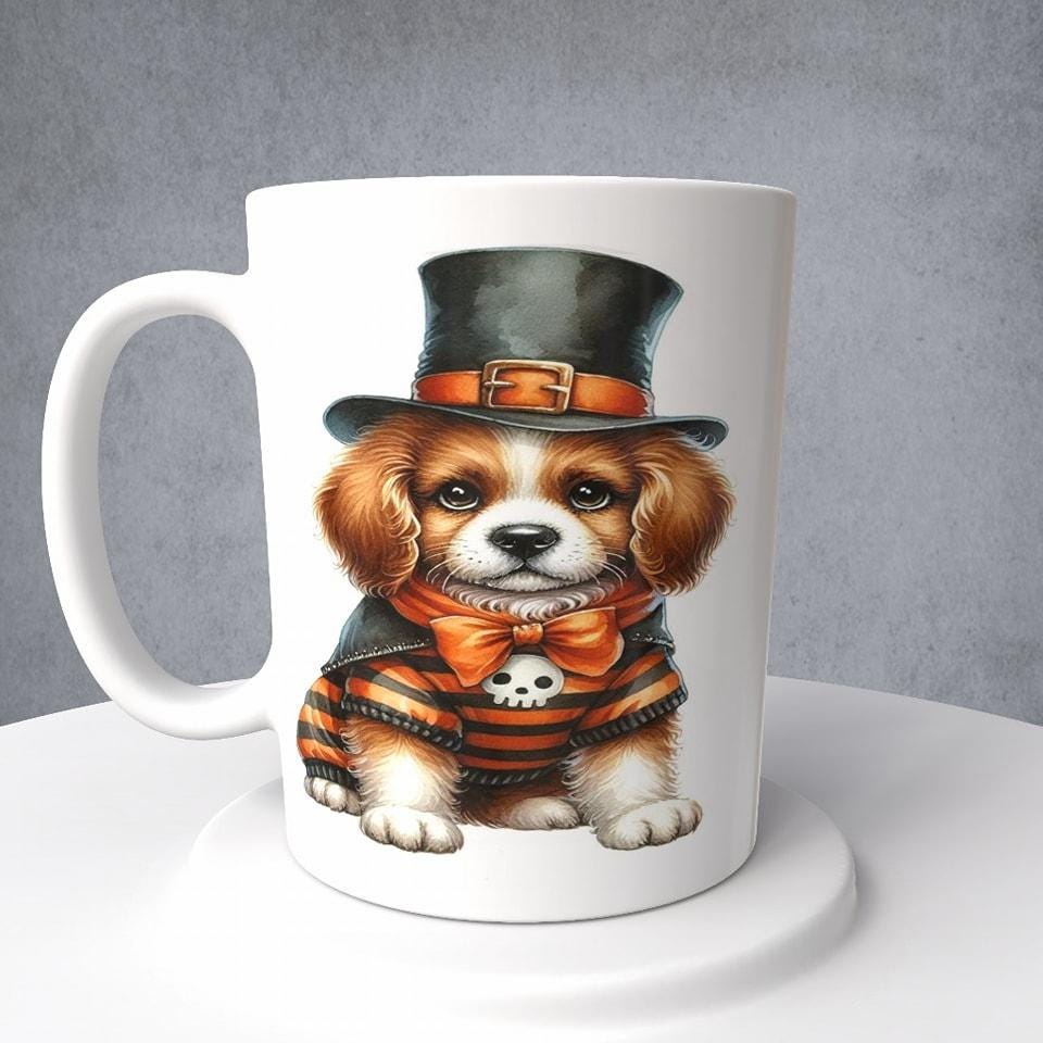 Halloween Dog Mug or Tumbler