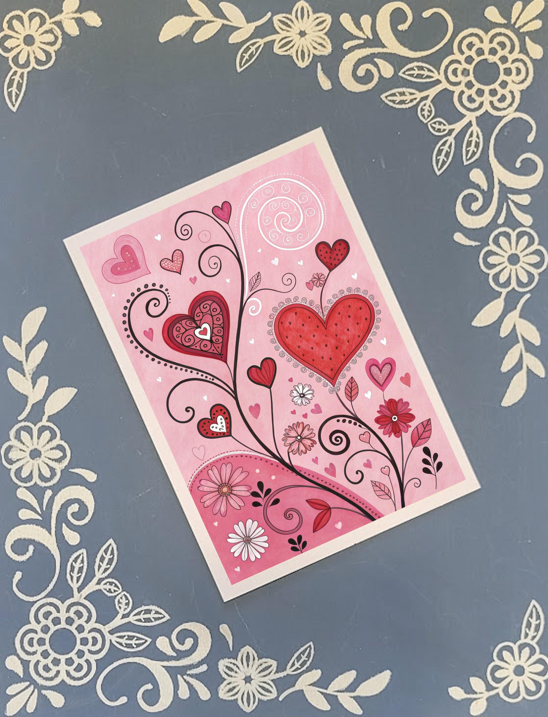 Valentine's Assorted Greeting Card Bundle