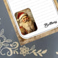 Personalized Santa Claus, Christmas, Notepad Stationery