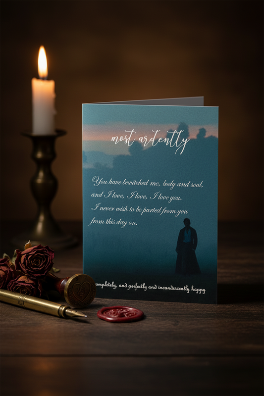 Bewitched Me, Mr. Darcy (Pride & Prejudice) Covered Notebook