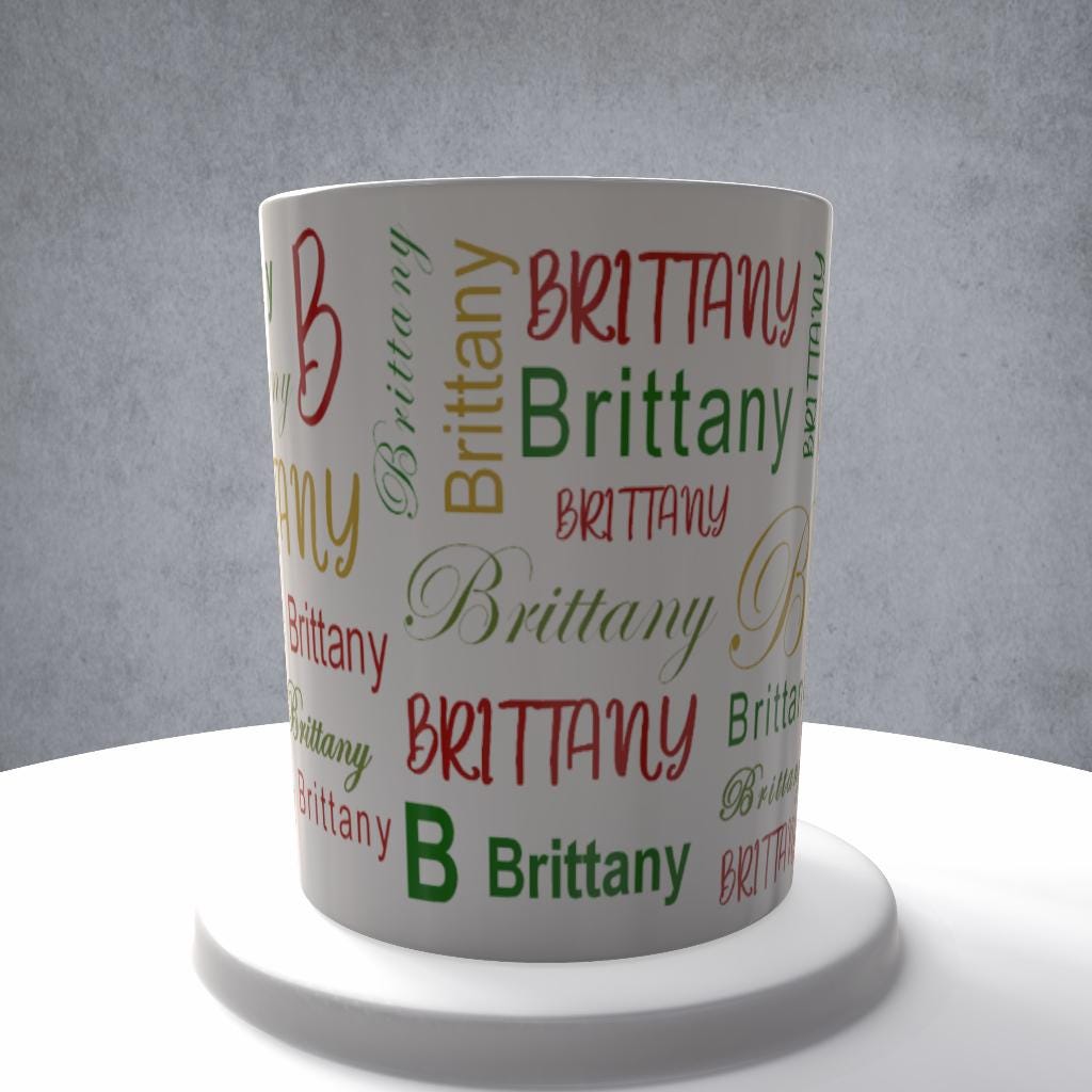 Christmas Name, Mug or Tumbler