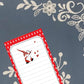 Valentines, Gnome, Happy Valentine's Day, Magnet Notepad List Pad