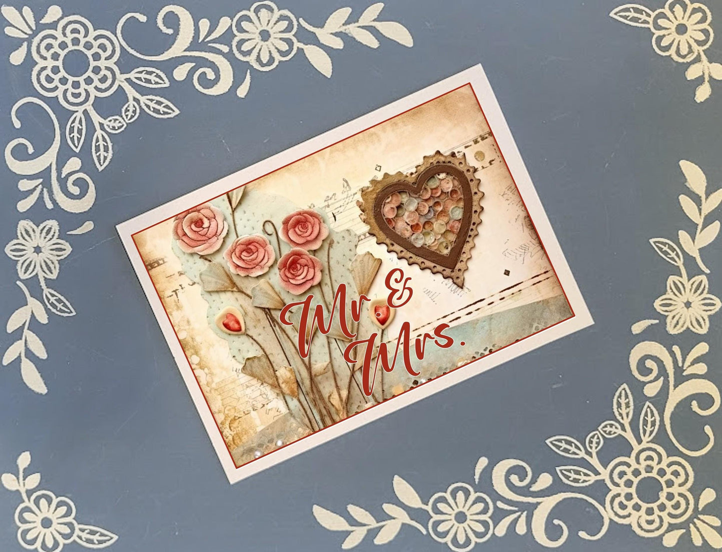 Love, Wedding, Valentine's, Anniversary, Mr. & Mrs., LGBTQ+, Personalizable, Greeting Card Bundle