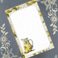 Personalized Lemonade Pitcher, Notepad Stationery