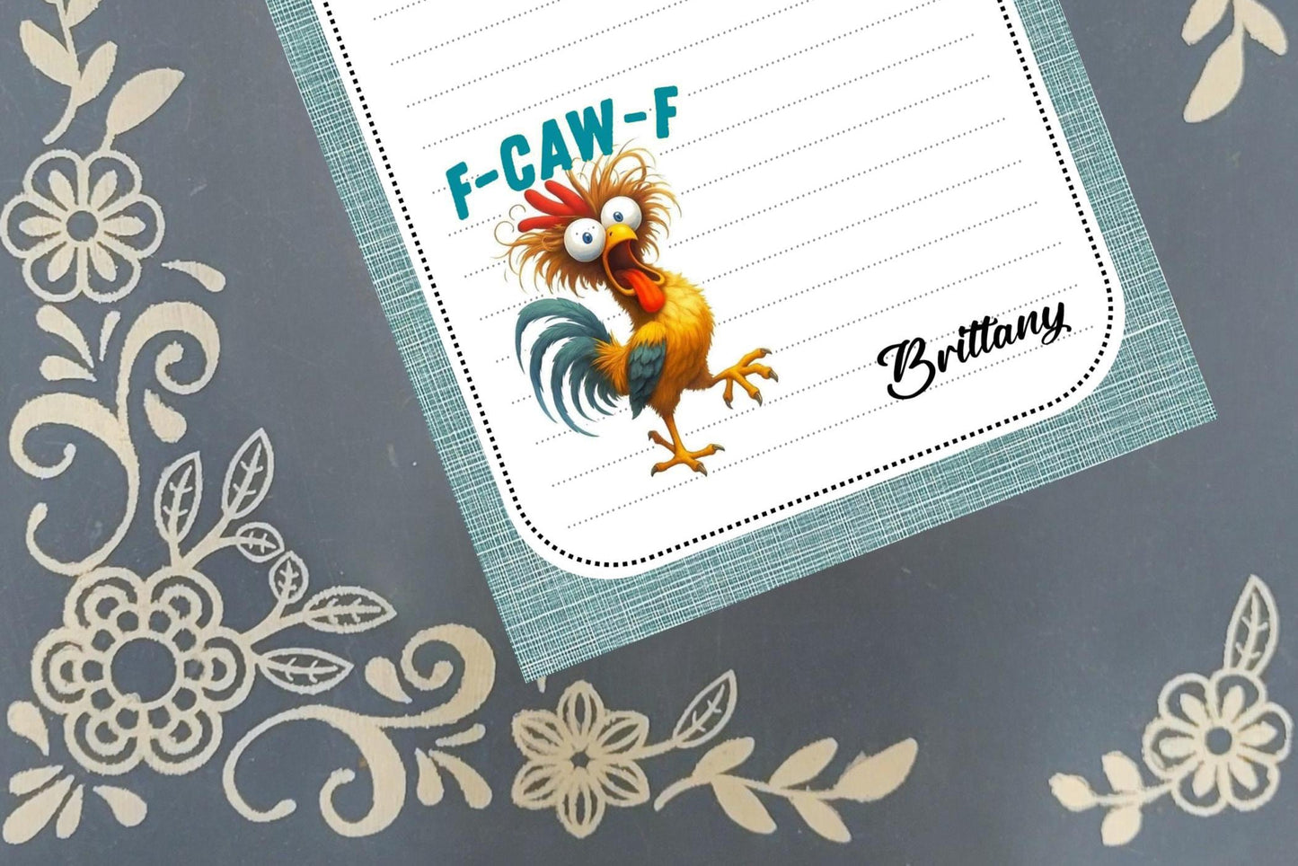 Chicken Notepad | Sarcastic "Foul Language" Stationery