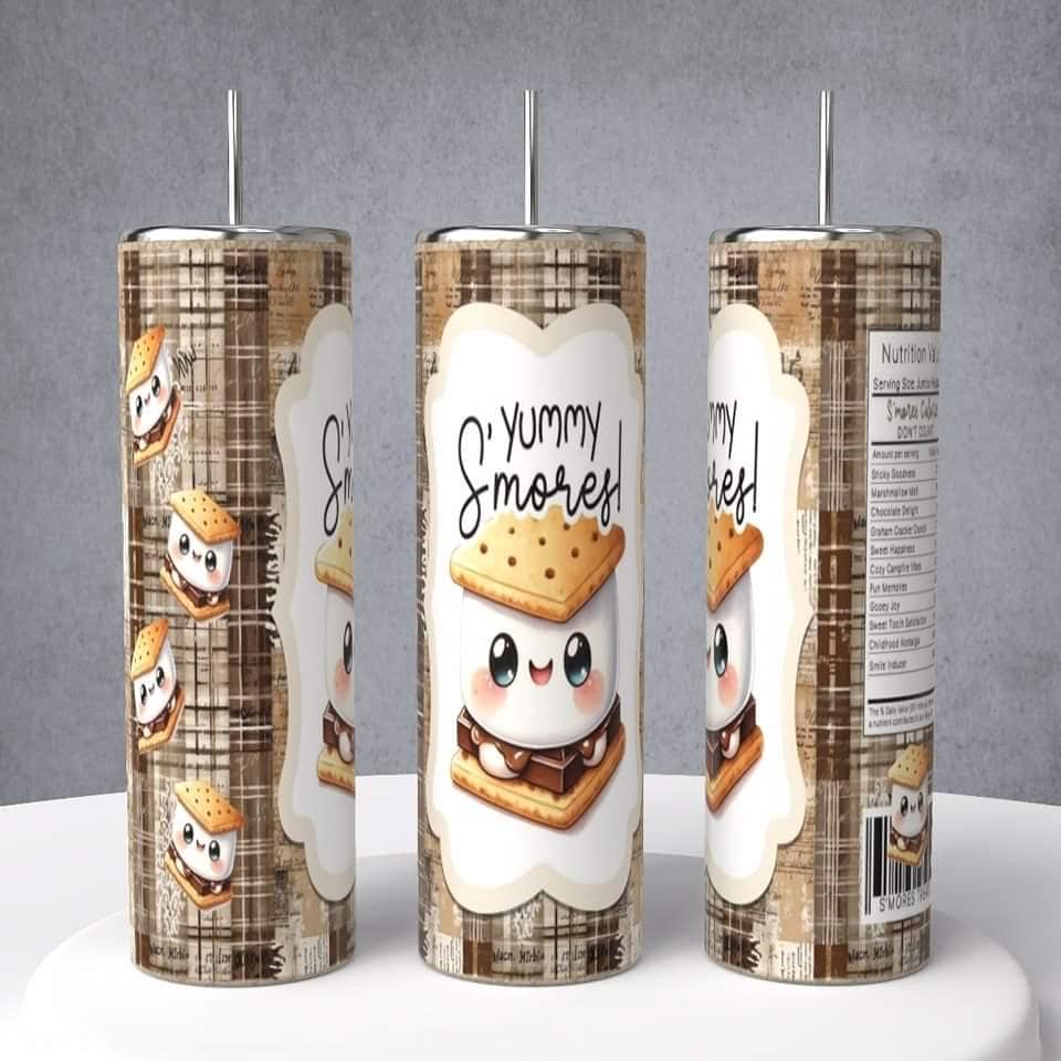 S'mores, cute & funny nutrition info, Mug or Tumbler