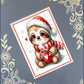 Christmas, Animals, Greeting Card Bundle, 5x7 with Envelopes
