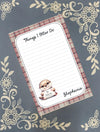 Personalized Otter To-Do List | "Things I Otter Do" Notepad