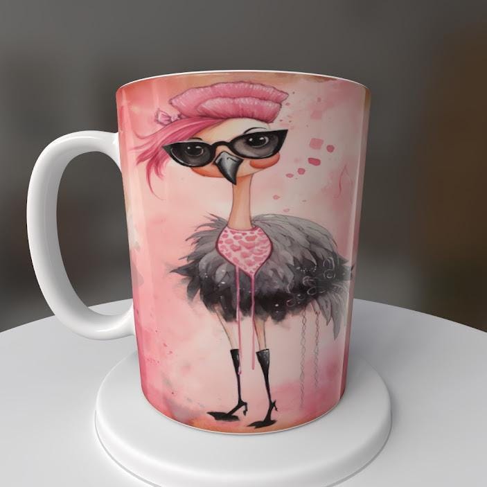 Flamingo 1 Mug or Tumbler Gift