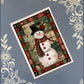 Christmas Snowman Greeting Card Bundle | 10 Pack with Envelopes