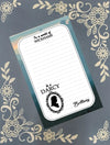 Personalized Pride & Prejudice, In a world of Wickhams be a Darcy, Notepad Stationery