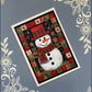 Christmas Snowman Greeting Card Bundle | 10 Pack with Envelopes