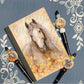 Horse, black, Covered Notebook