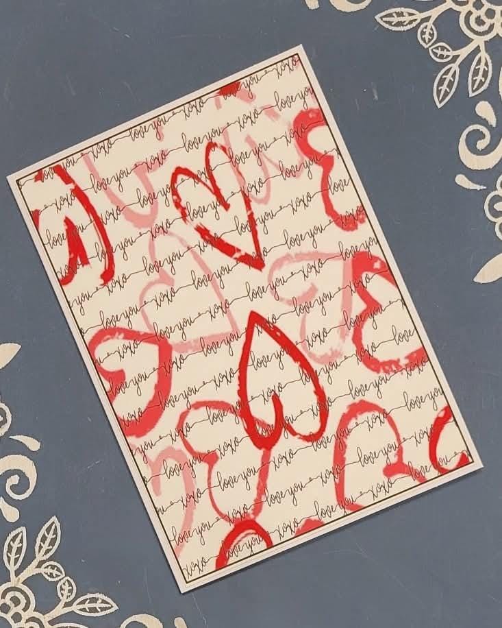 Valentine's Love Greeting Card Bundle