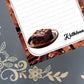 Personalized Brownie, Notepad Stationery