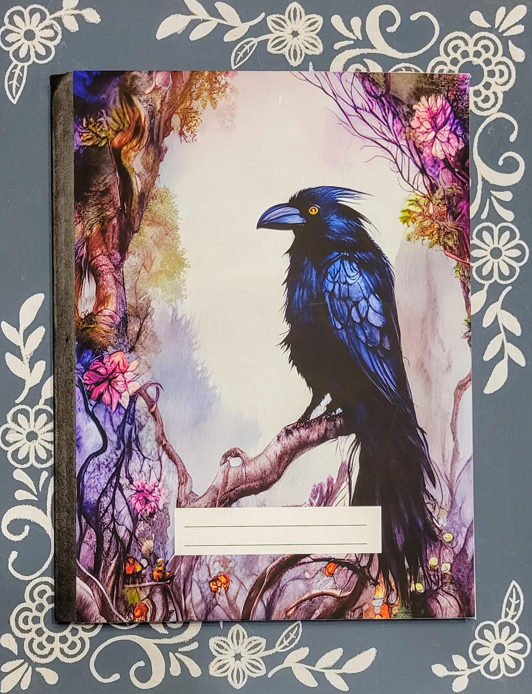 Raven 1, Covered Notebook