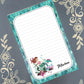 Personalized Mermaid Notepad Stationery