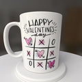 Valentines Tic-Tac-Toe Mug or Tumbler