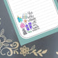 Personalized Massage Therapist, She Works Willingly With Her Hands, Notepad Stationery