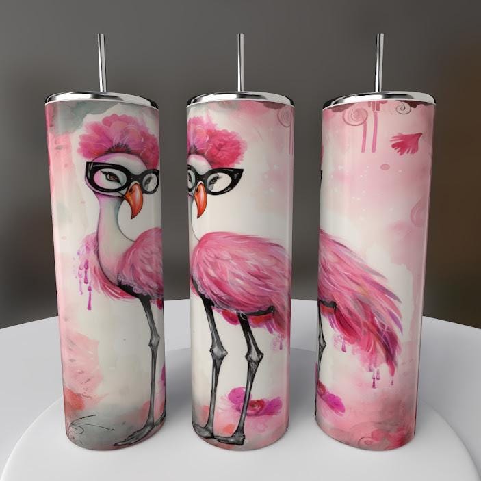 Flamingo 3 Mug or Tumbler Gift
